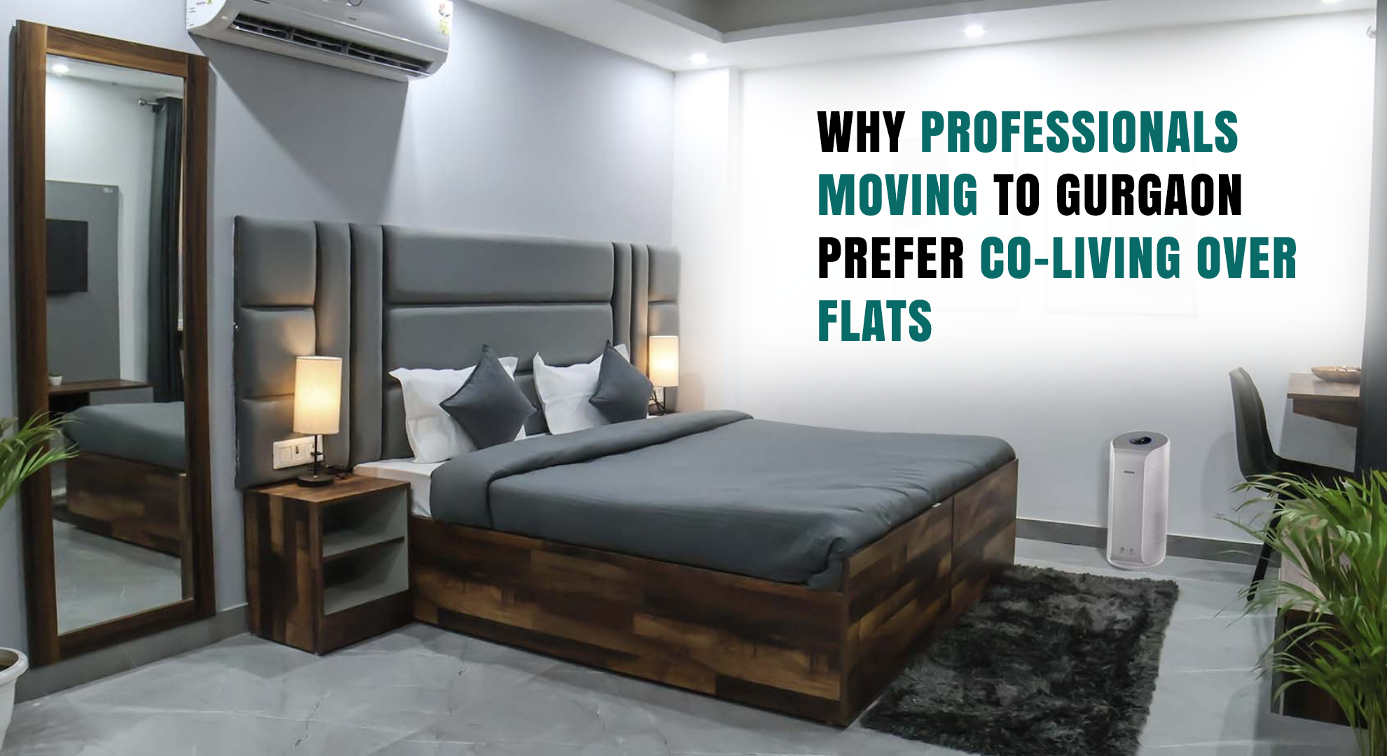 Professionals Prefer Co-living in Gurgaon Over Flats