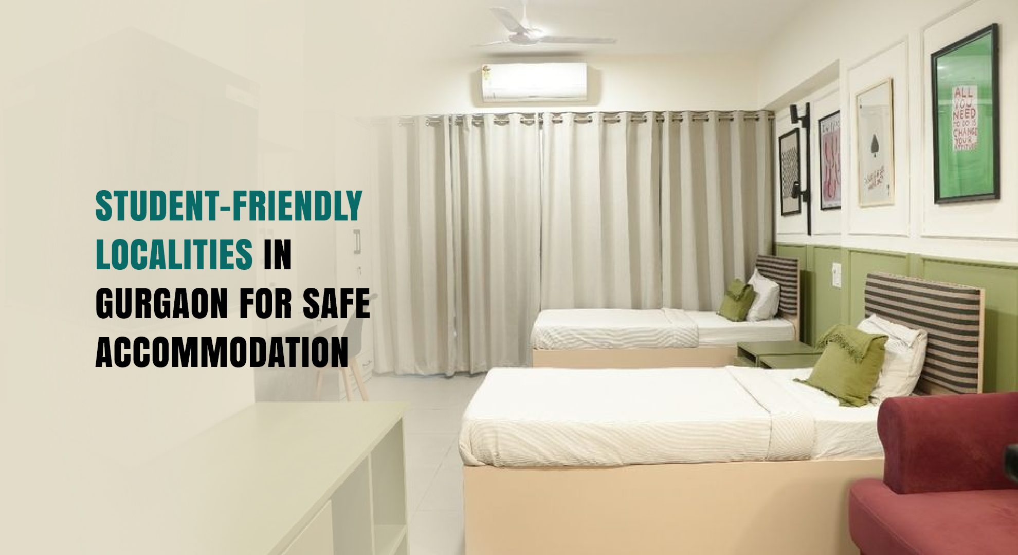 student accommodations in Gurgaon