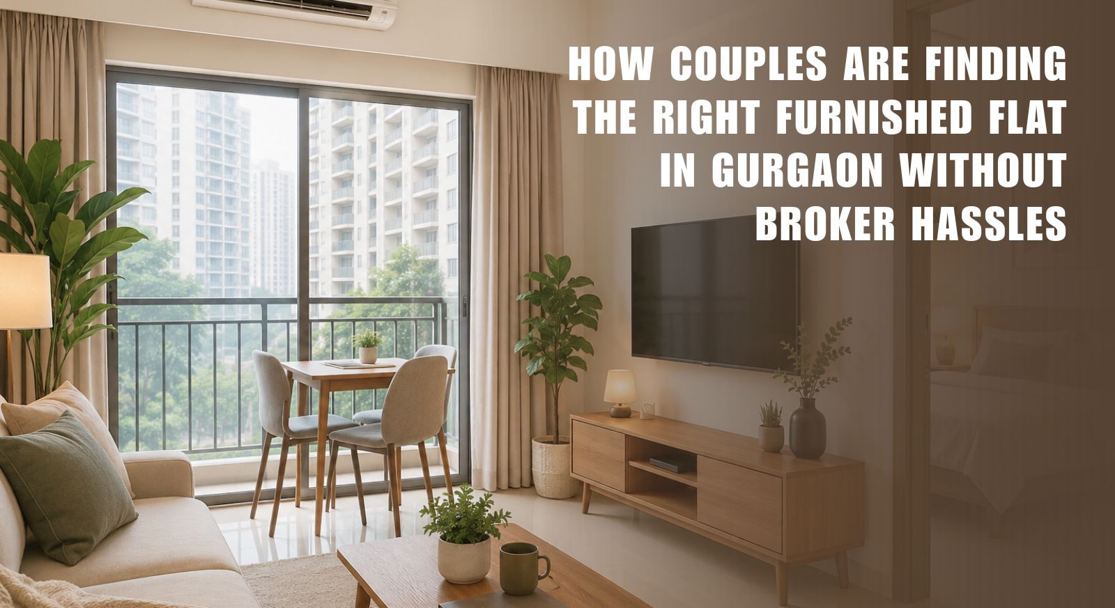 Furnished Flats in Gurgaon for Couples