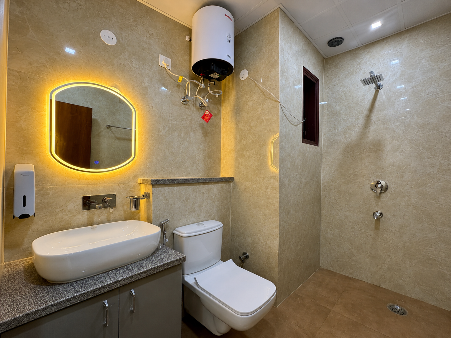 Bathroom Image of Co-living Space in Sector 23A Gurgaon