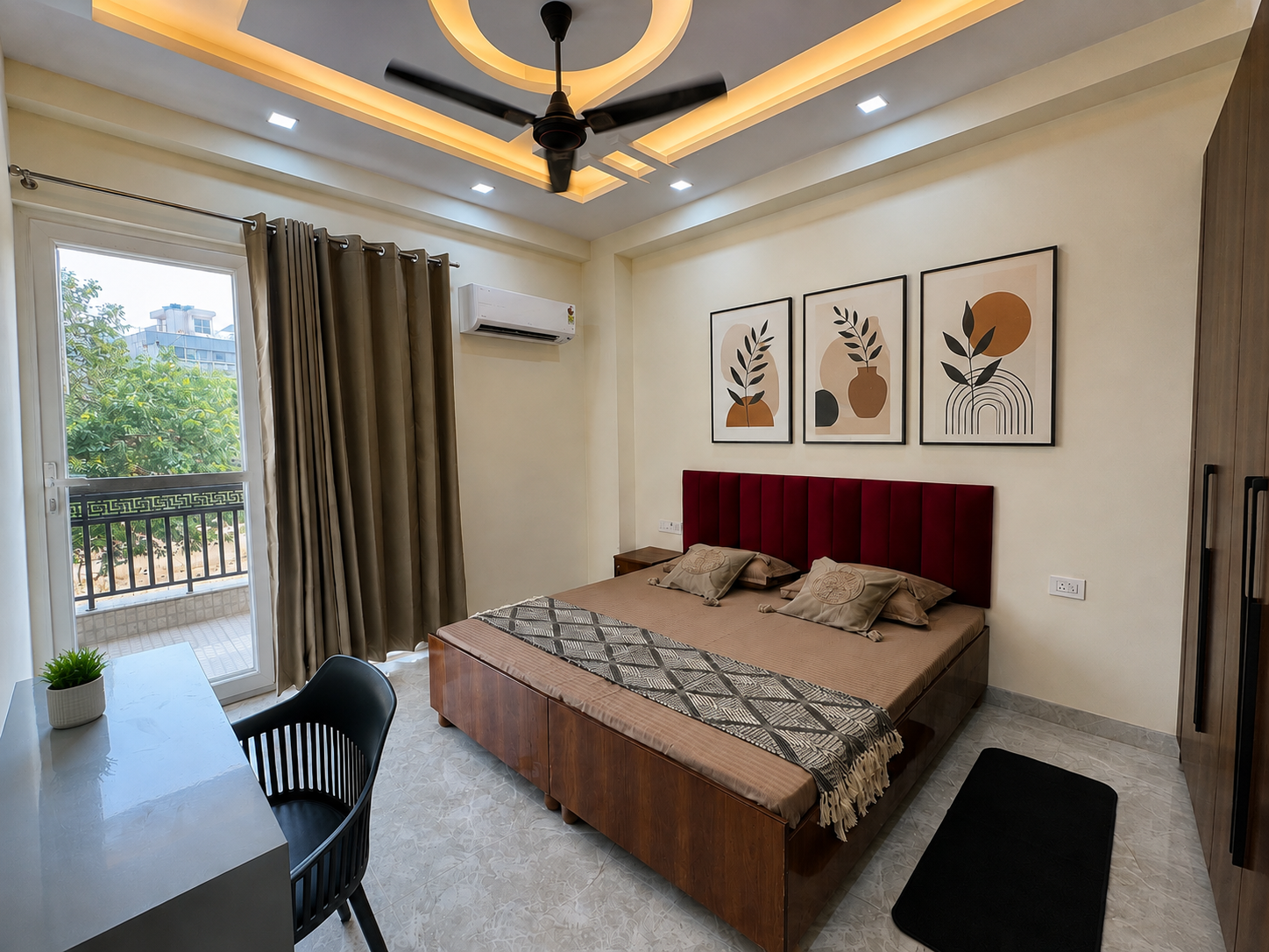 Bedroom Photo of Co-living Room in Sector 23A Gurgaon